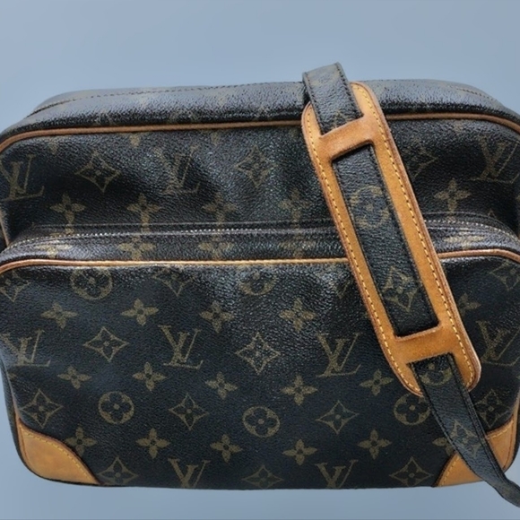 Louis Vuitton Nile Shoulder Bag M45244 Monogram Brown #BS2218